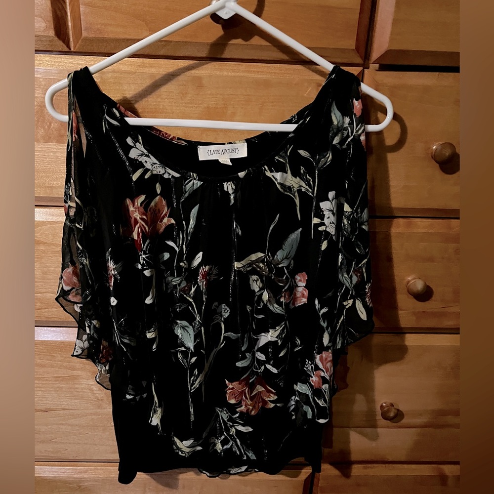 Late August multi color blouse
